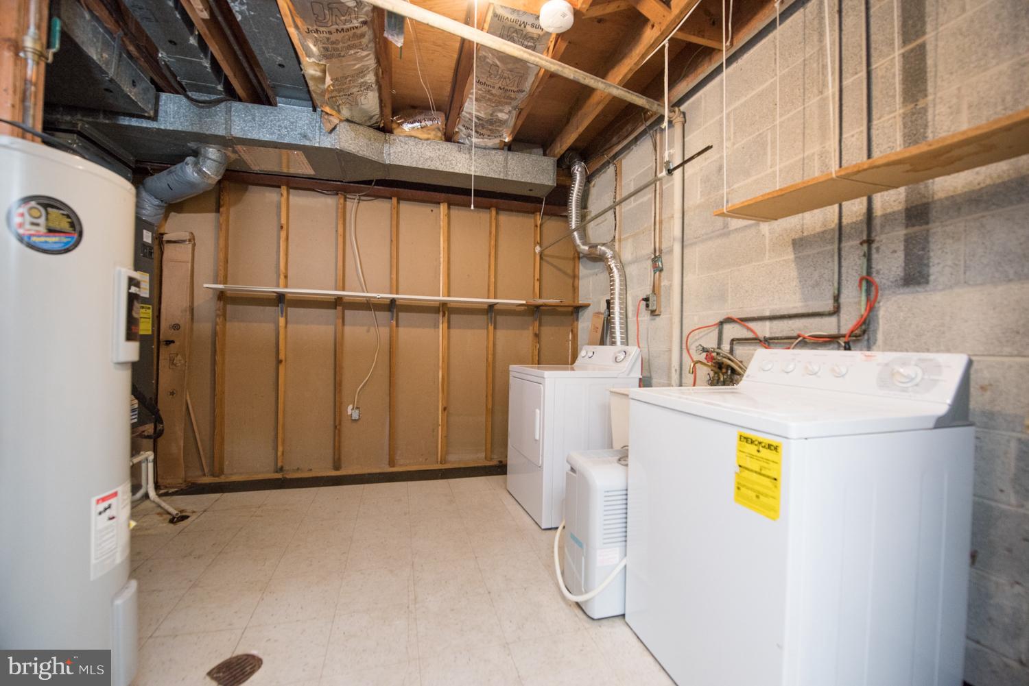 10943 Amherst Avenue Silver Spring, MD 20902 - Photo 19 of 25 Unfinished Laundry/Mechanical Room