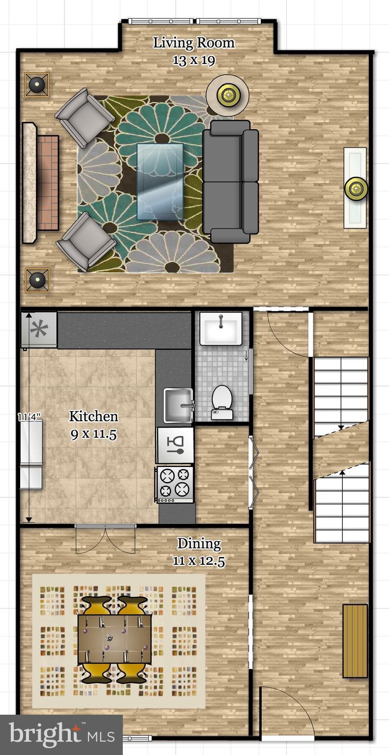 10943 Amherst Avenue Silver Spring, MD 20902 - Photo 24 of 25 Main Level Floor Plan
