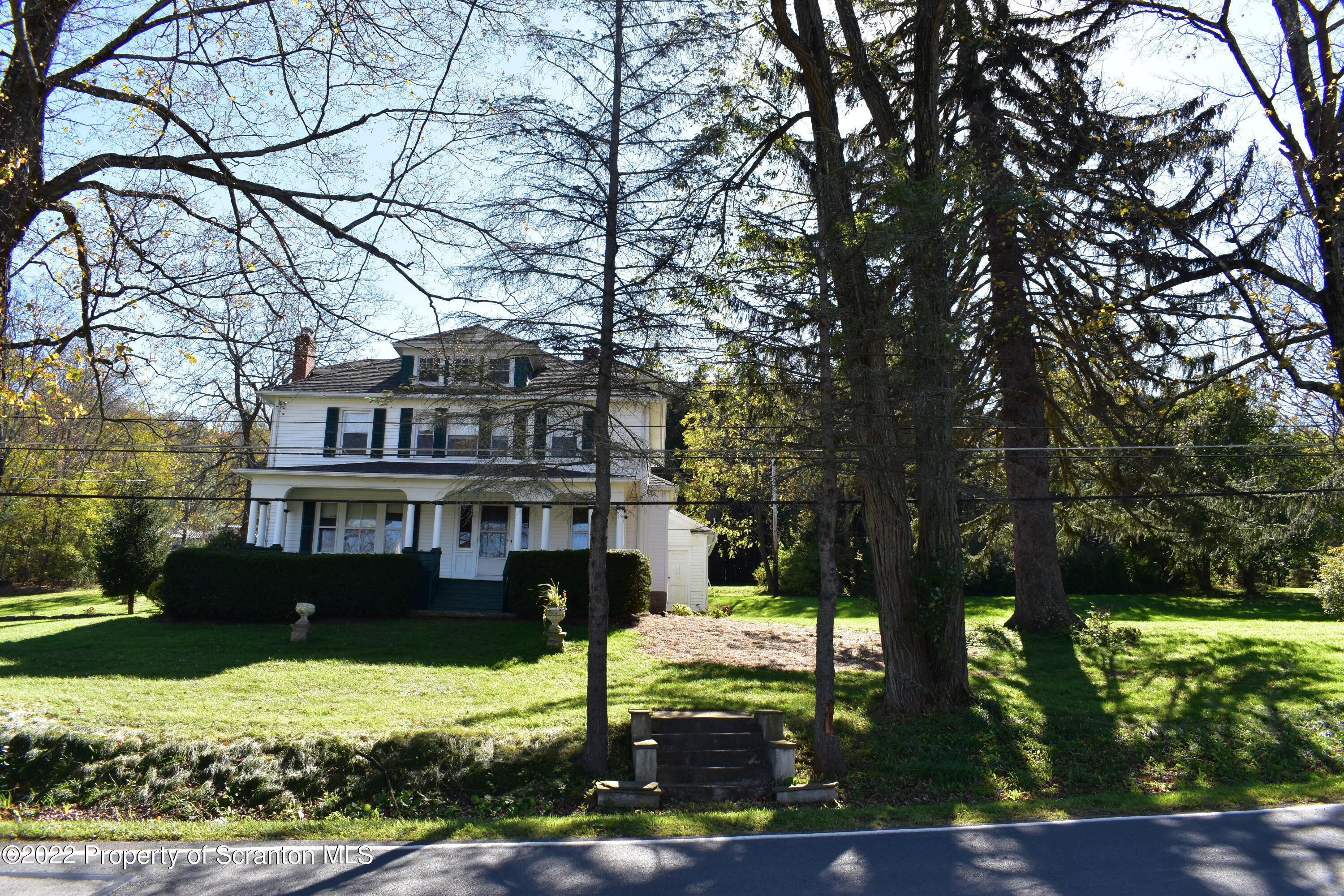 15850 State Rte 3001 Montrose, PA 18801 - Photo 55 of 66 a front view of a house with yard and green space