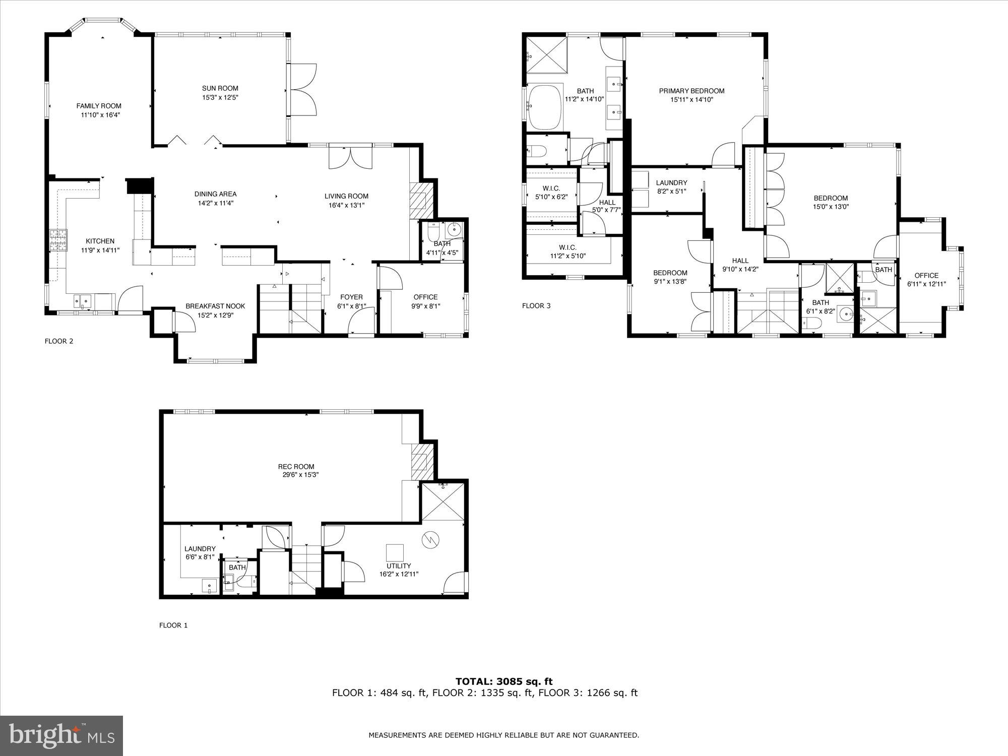 5316 Carvel Road Bethesda, MD 20816 - Photo 40 of 40 Whole house floor plan