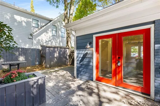 a view of outdoor space and yard
