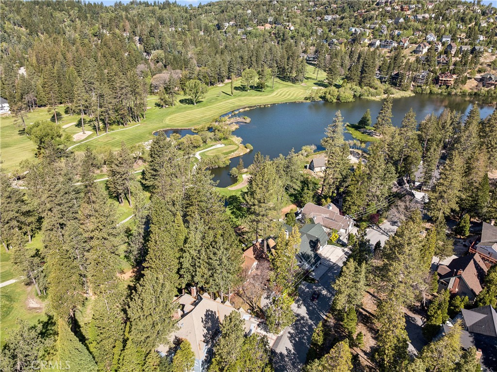 524 Golf Course Road Lake Arrowhead, CA 92352 - Photo 58 of 71 a view of lake with houses
