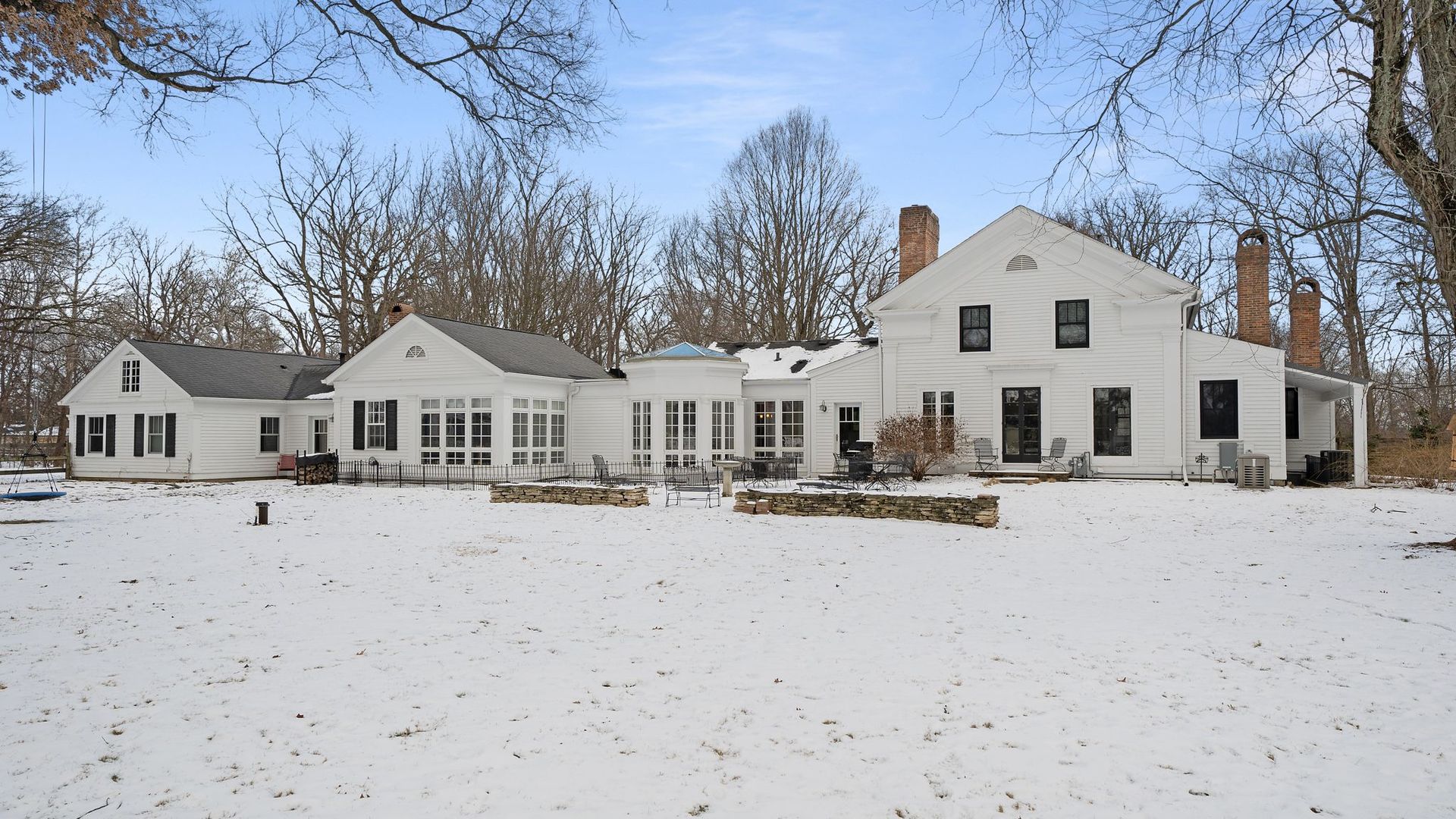 33W179 Surrey Road Wayne, IL 60184 - Photo 29 of 39 a view of a house with snow on the yard