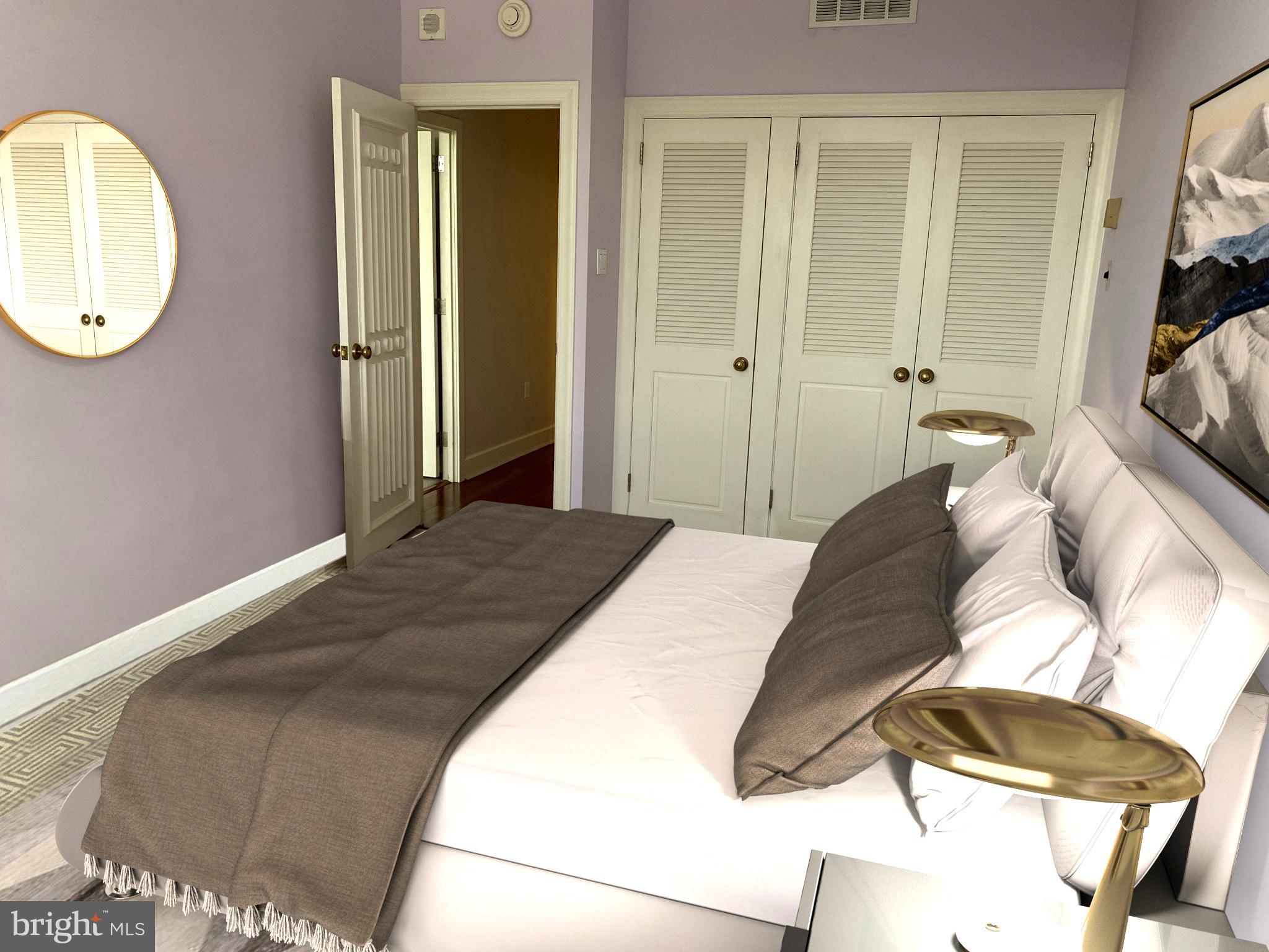 191 Presidential Boulevard, Unit R404405 Bala Cynwyd, PA 19004 - Photo 26 of 33 Bedroom 3 with triple closets