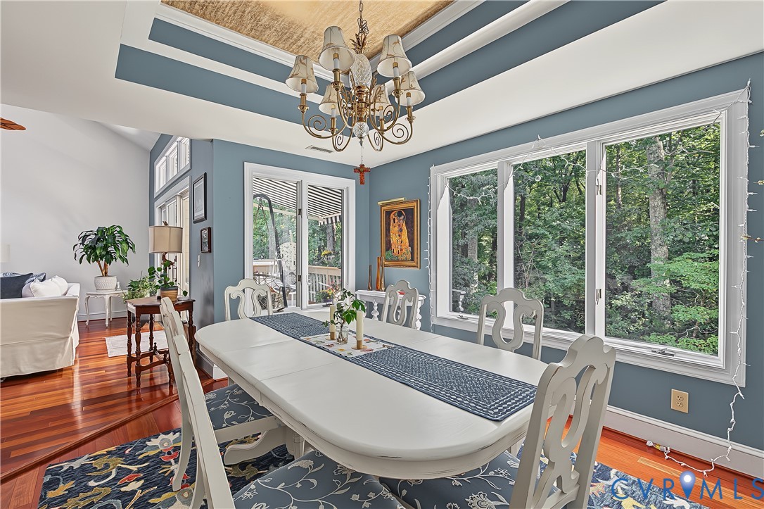 3131 Stony Point Road, Unit B Richmond, VA 23235 - Photo 27 of 65 Vaulted ceiling with decorative paneling, wood-fin