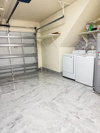 a view of storage and utility room