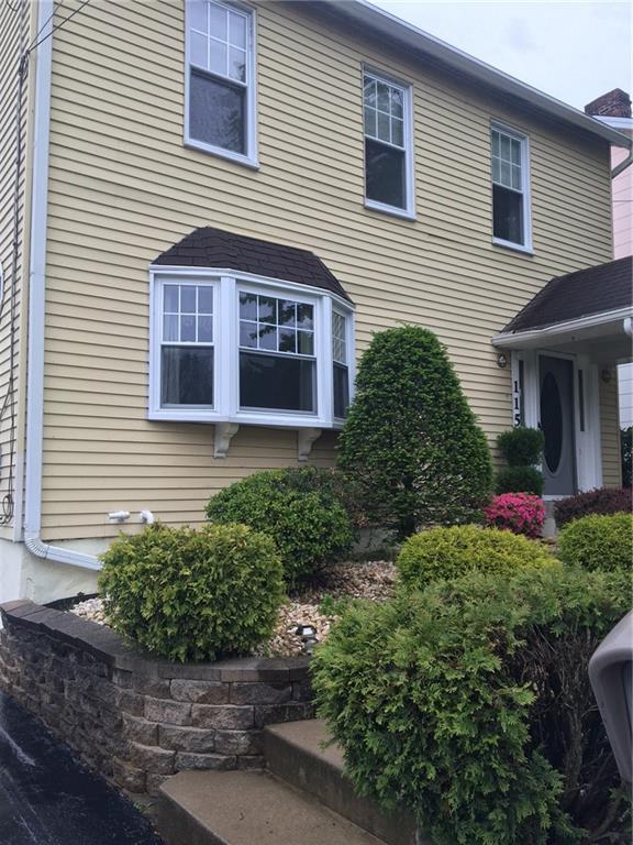 115 Lindsay Road Carnegie, PA 15106 - Photo 1 of 18 Front Entry features covered Front Door with Side windows. Beautifully updated landscape/retaining wall