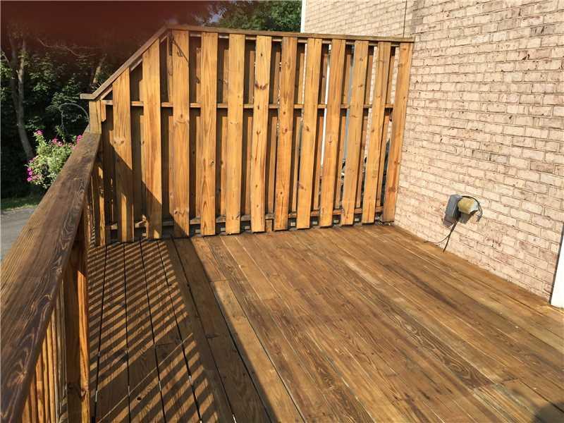 225 B Stone Quarry Road, Unit B Monaca, PA 15061 - Photo 9 of 11 Patio/Deck. Another view of the freshly treated/stained deck for your use!