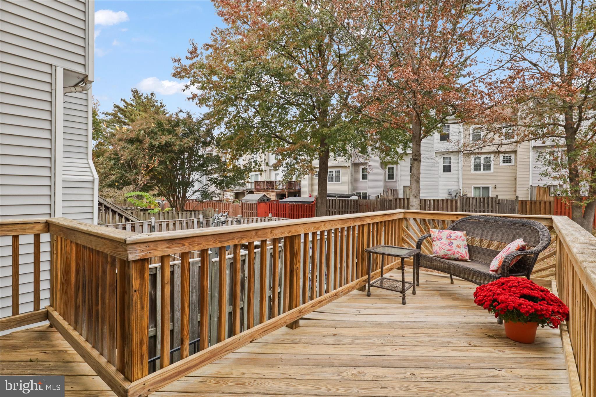 8927 Waites Way Lorton, VA 22079 - Photo 26 of 45 Deck off kitchen