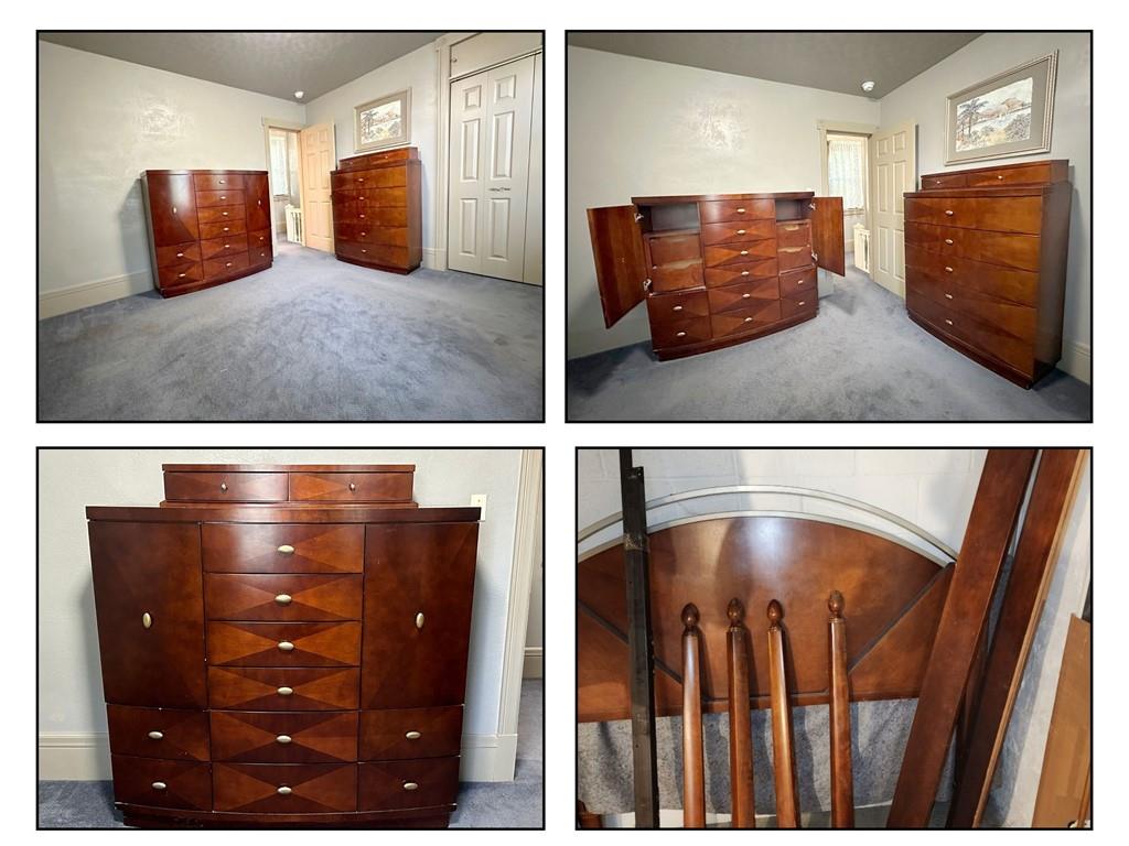 341 Kramer Way Pittsburgh, PA 15211 - Photo 24 of 37 The Seller will remove the furniture or sell it to the buyer. Architectural details add to the room’s charm, with 6-panel doors and windows framed with fluted molding topped with architectural Roman Rosettes, all carefully painted to match the room’s tones. The owner has thoughtfully balanced these features with 10-inch baseboards, enhancing the room’s cohesive design.