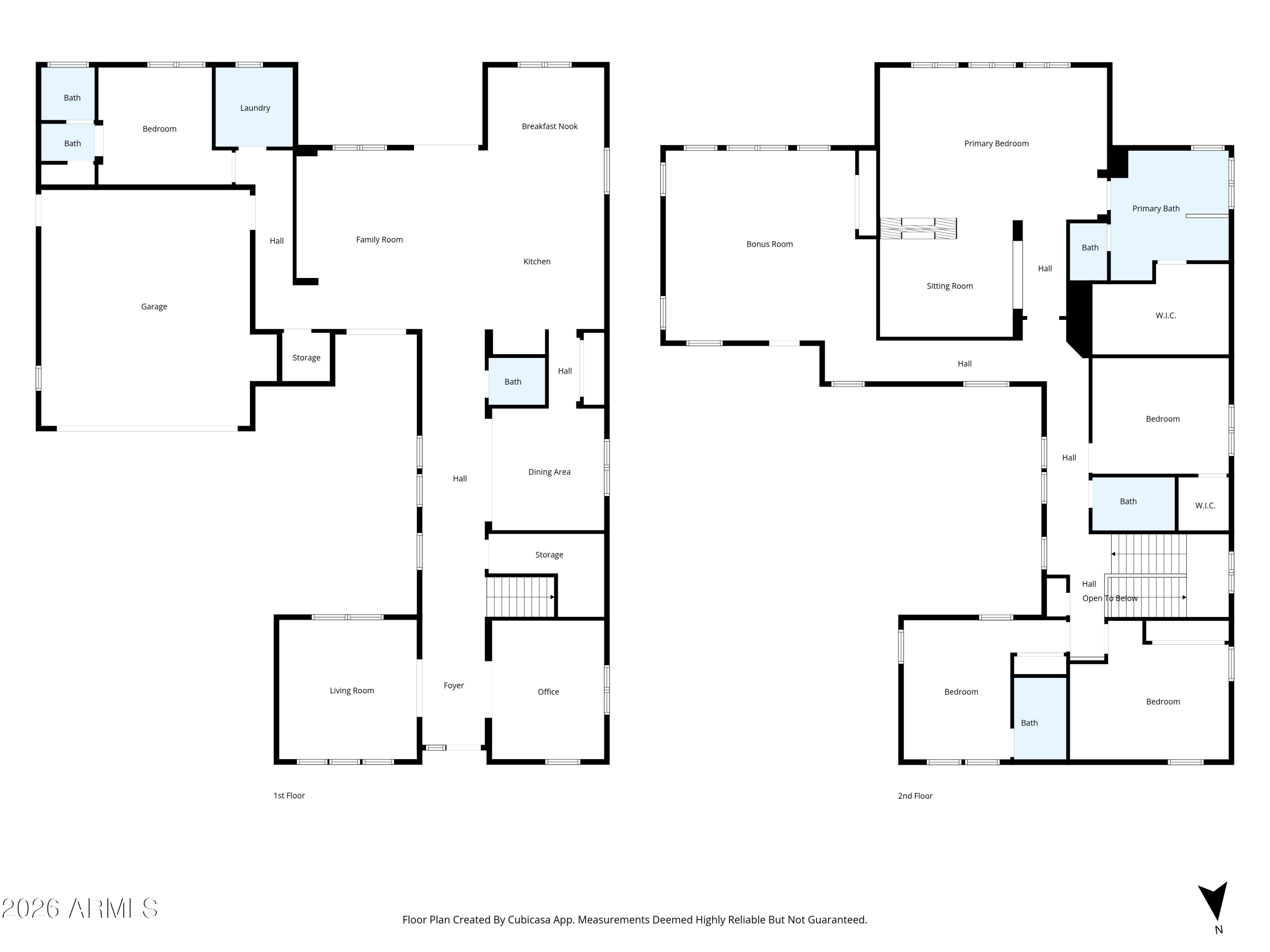 15327 West Roma Avenue Goodyear, AZ 85395 - Photo 65 of 65 a picture of floor plan