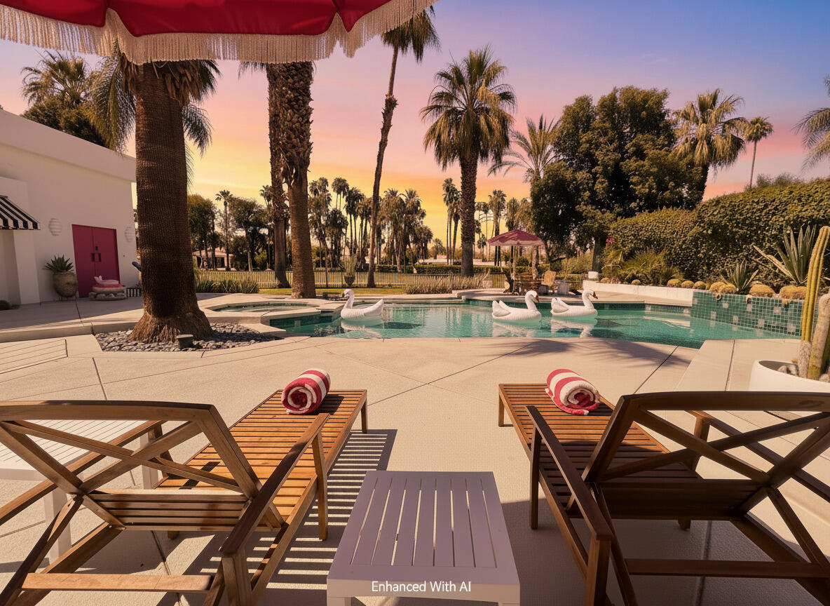 70710 Frank Sinatra Drive Rancho Mirage, CA 92270 - Photo 2 of 65 Expansive Resort Style Pool Area