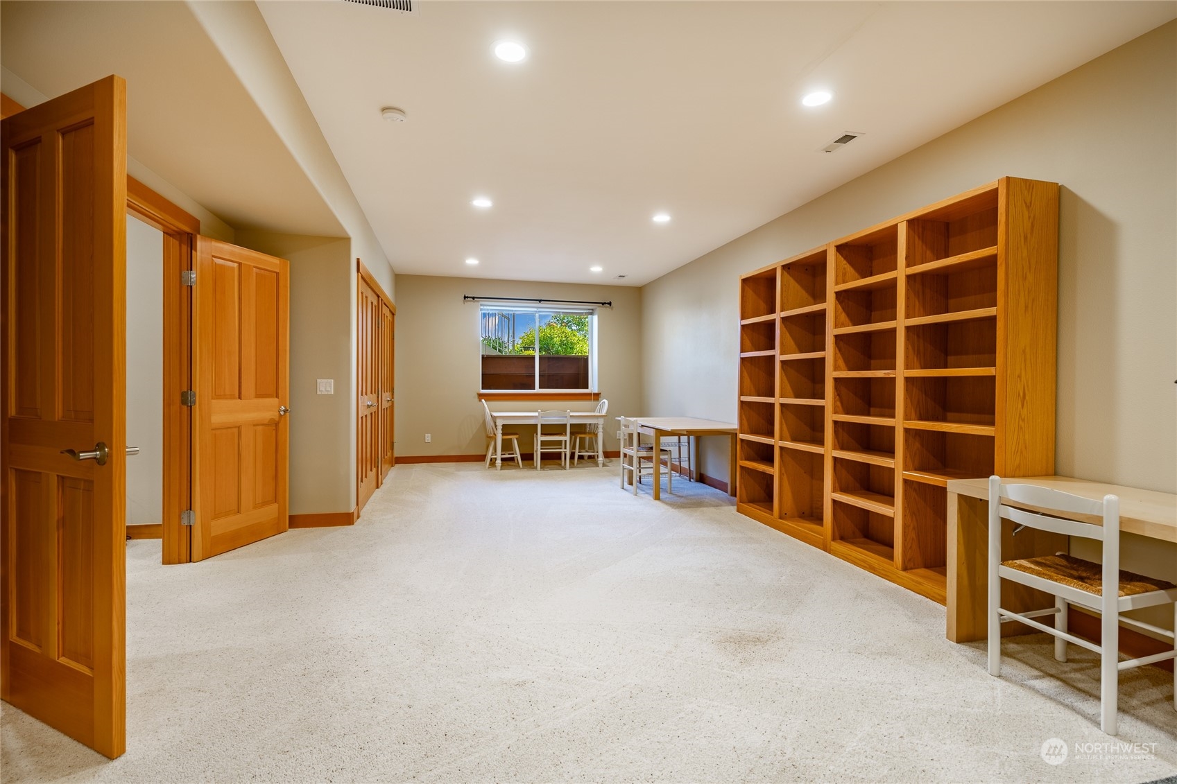 8148 Comox Road Blaine, WA 98230 - Photo 29 of 40 a view of an empty room with a window