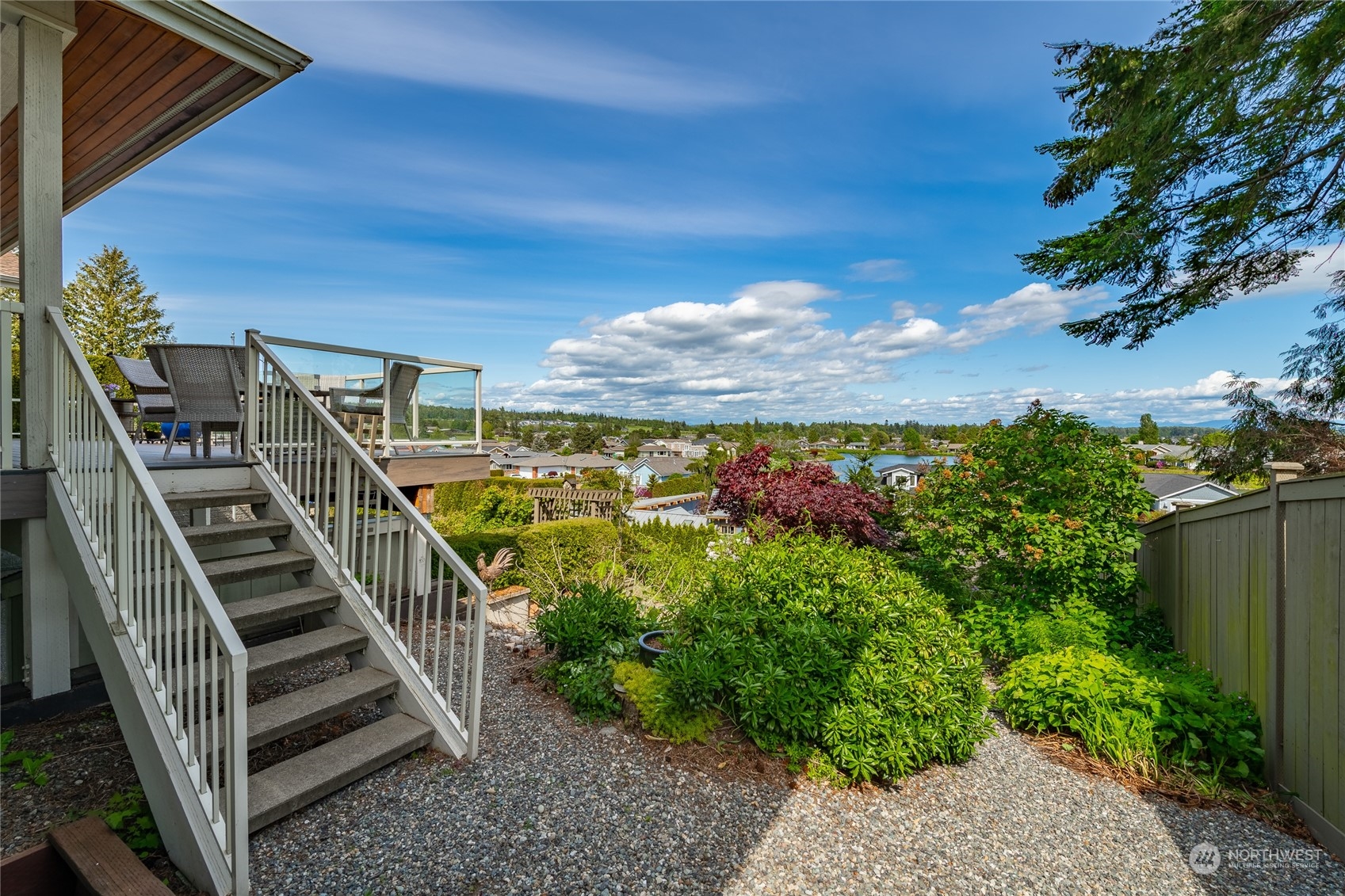 8148 Comox Road Blaine, WA 98230 - Photo 34 of 40 a view of a balcony with chairs