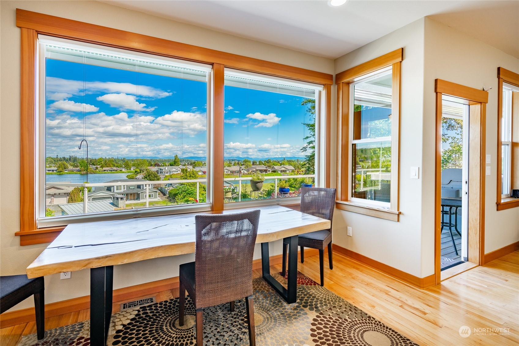 8148 Comox Road Blaine, WA 98230 - Photo 7 of 40 a view of a livingroom with furniture window and outside view