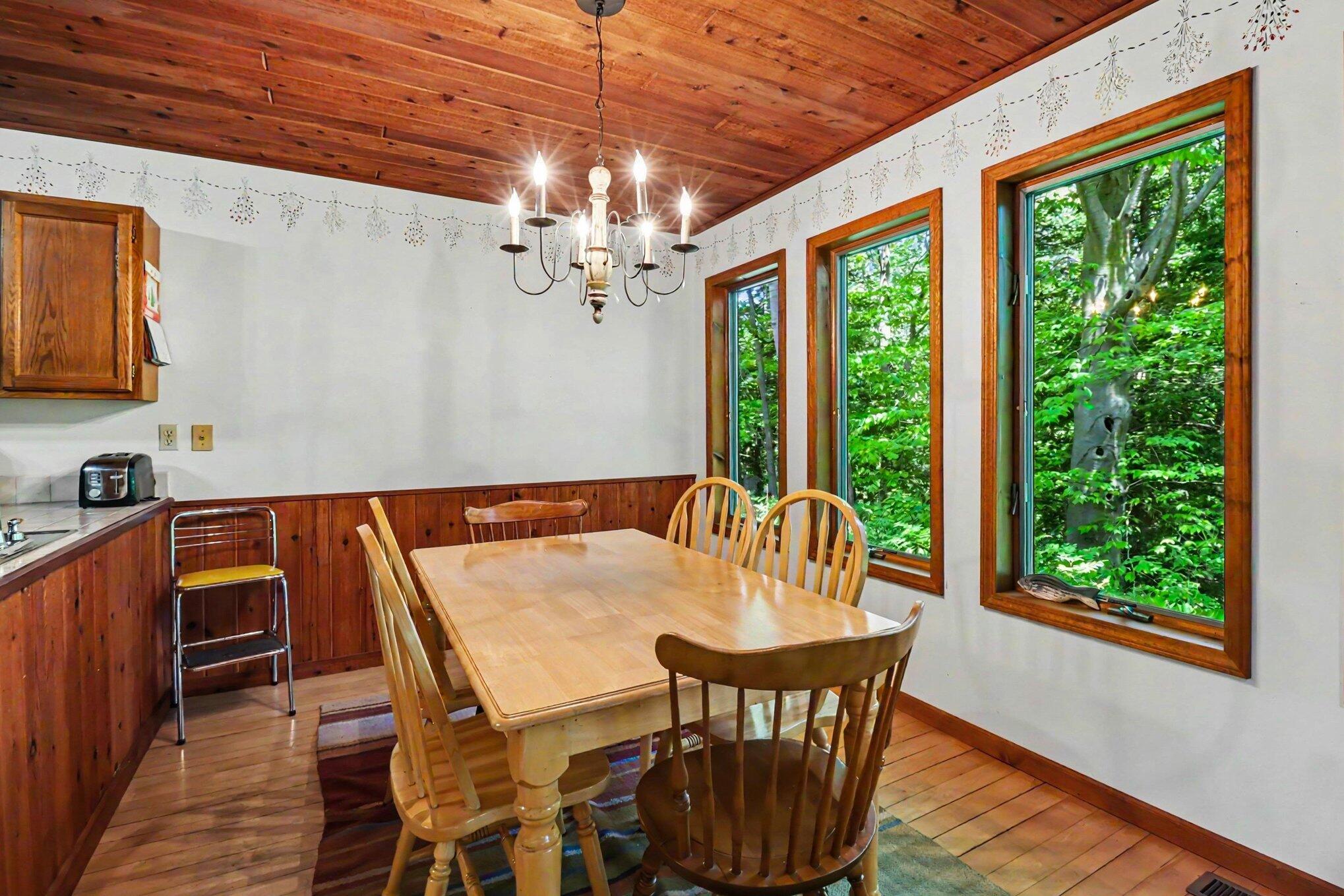 780 East Conrad Road Scottville, MI 49454 - Photo 8 of 34 Dining with a view