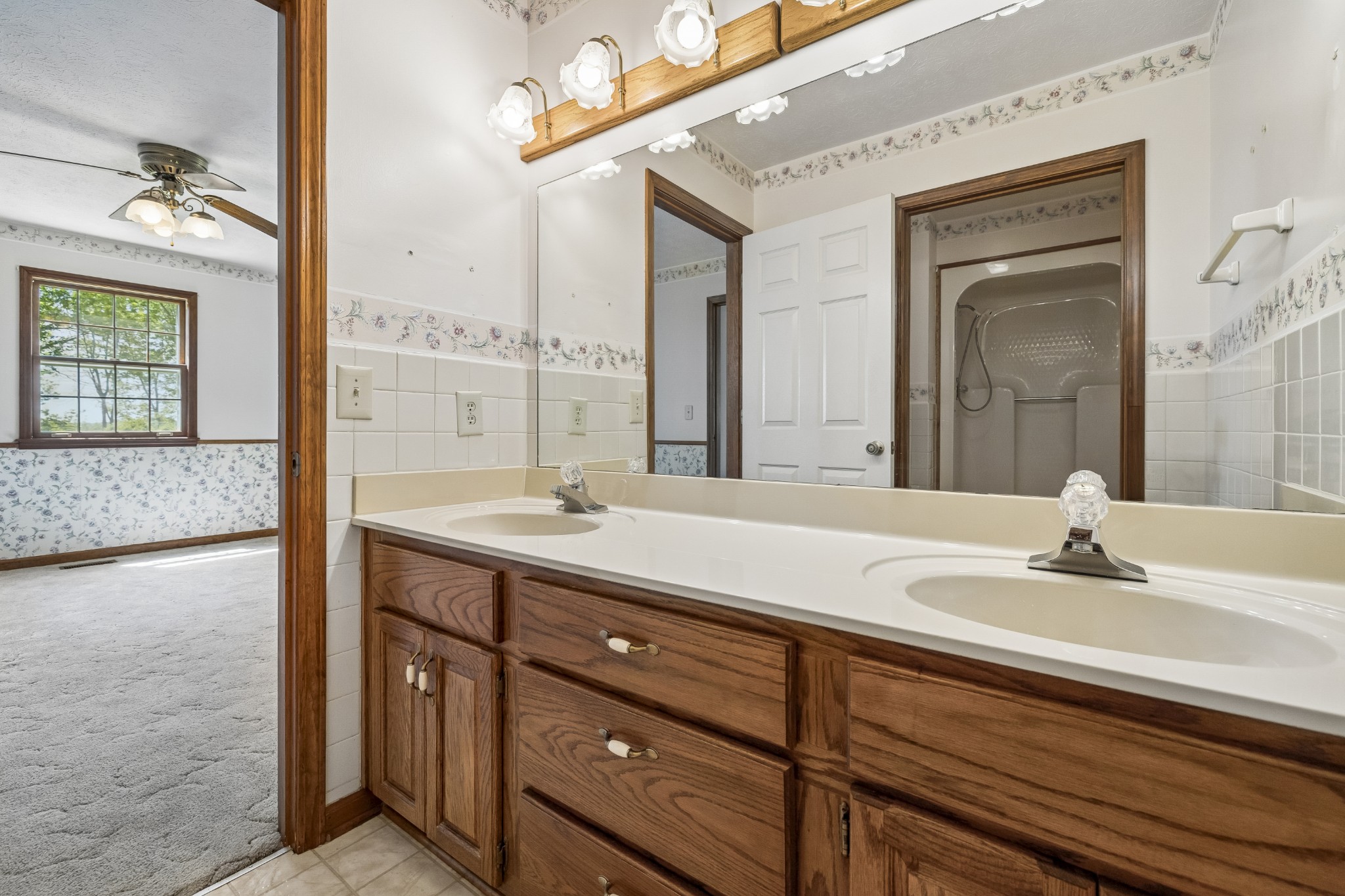1690 Lawrence Lane Springfield, TN 37172 - Photo 19 of 64 a bathroom with a sink and a mirror