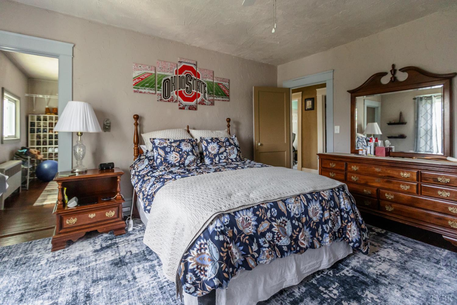 172 Pecan Street Pamplin, VA 23958 - Photo 29 of 40 a bedroom with bed and a couch