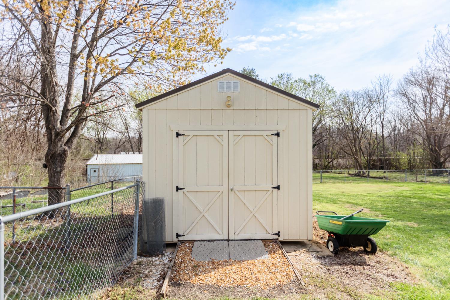 172 Pecan Street Pamplin, VA 23958 - Photo 36 of 40 a view of a backyard with a garden