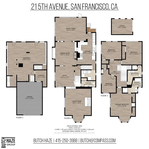 $4,300,000 | 21 5th Avenue, San Francisco, CA 94118
