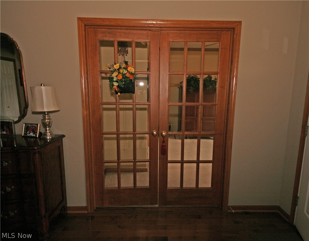 107 Timber Ridge Drive Elyria, OH 44035 - Photo 16 of 34 French doors off the foyer lead to the 3rd bedroom, could be used as a den or office