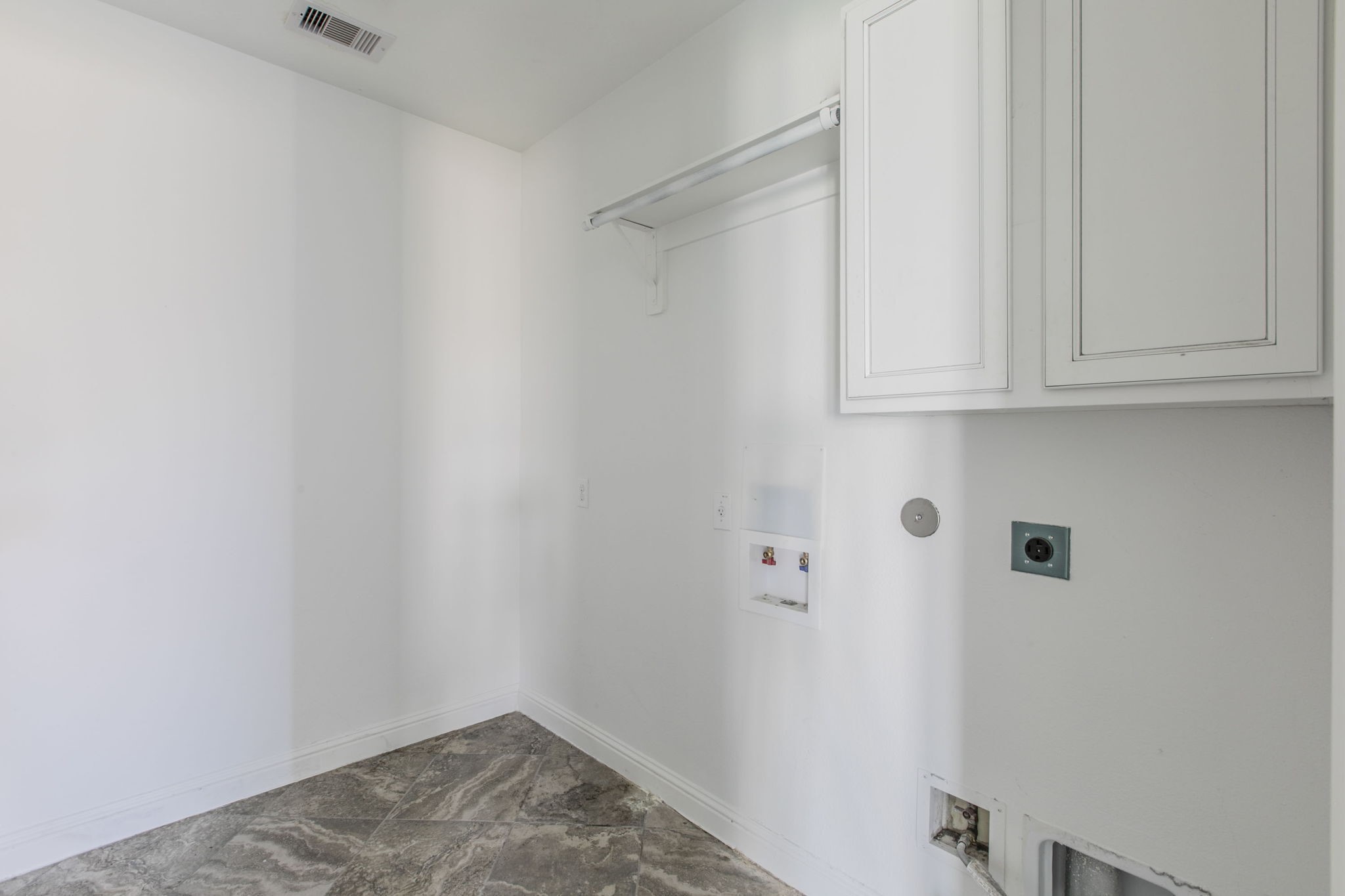 a view of small space with closet