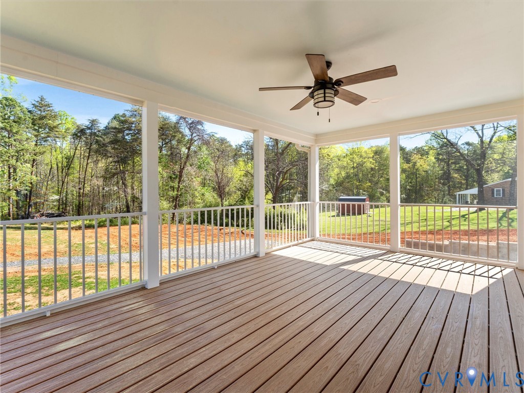 143 High School Road Buckingham, VA 23921 - Photo 47 of 50 a view of a porch with wooden floor