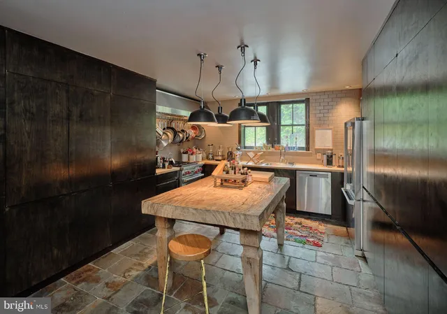 a room with storage and utility