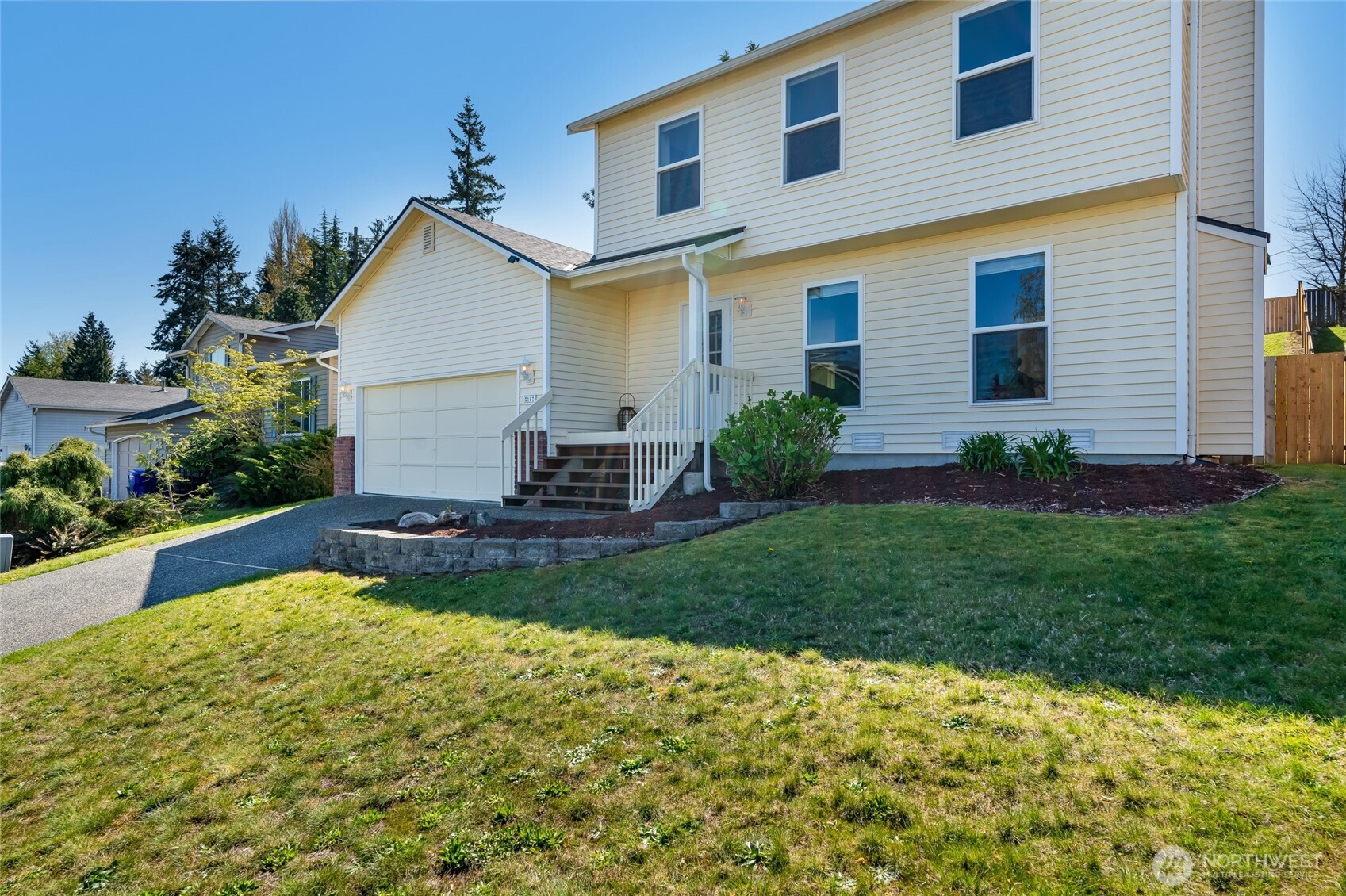 14 60th Place Southeast Everett, WA 98203 - Photo 35 of 35 a view of a house with backyard and sitting area