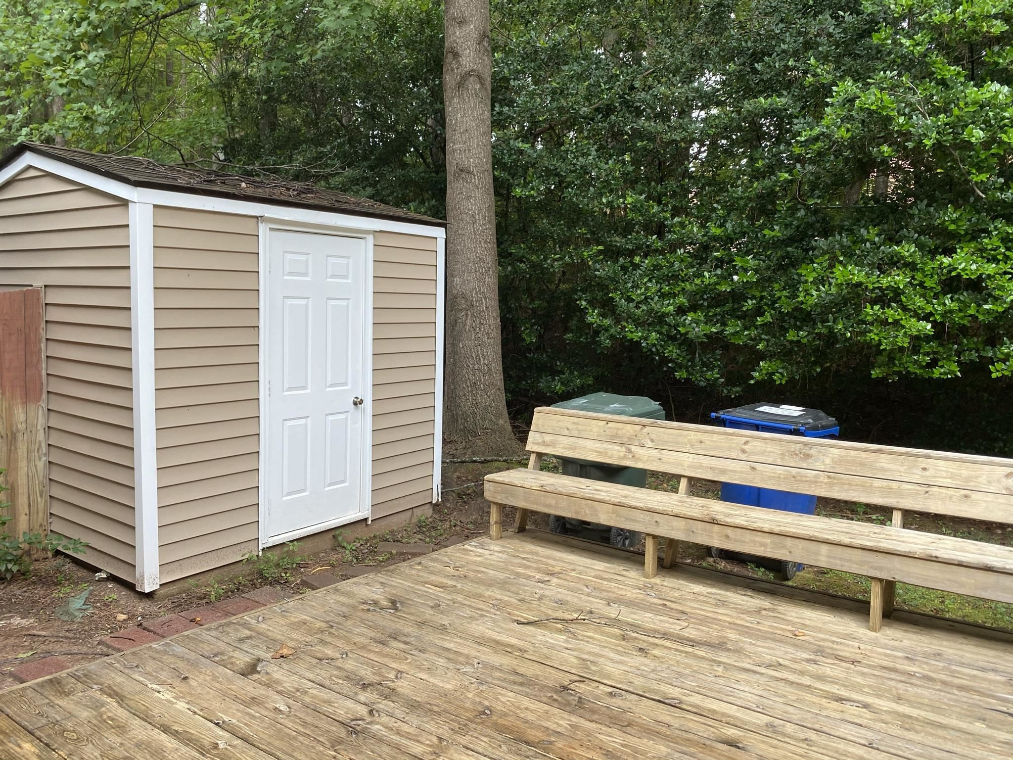 7717 Bernadette Lane Raleigh, NC 27615 - Photo 14 of 26 a view of a roof deck