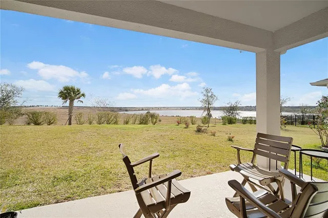 a view of an ocean and beach