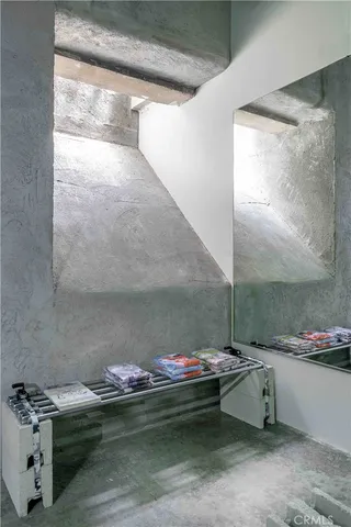 a view of an outdoor space with swimming pool