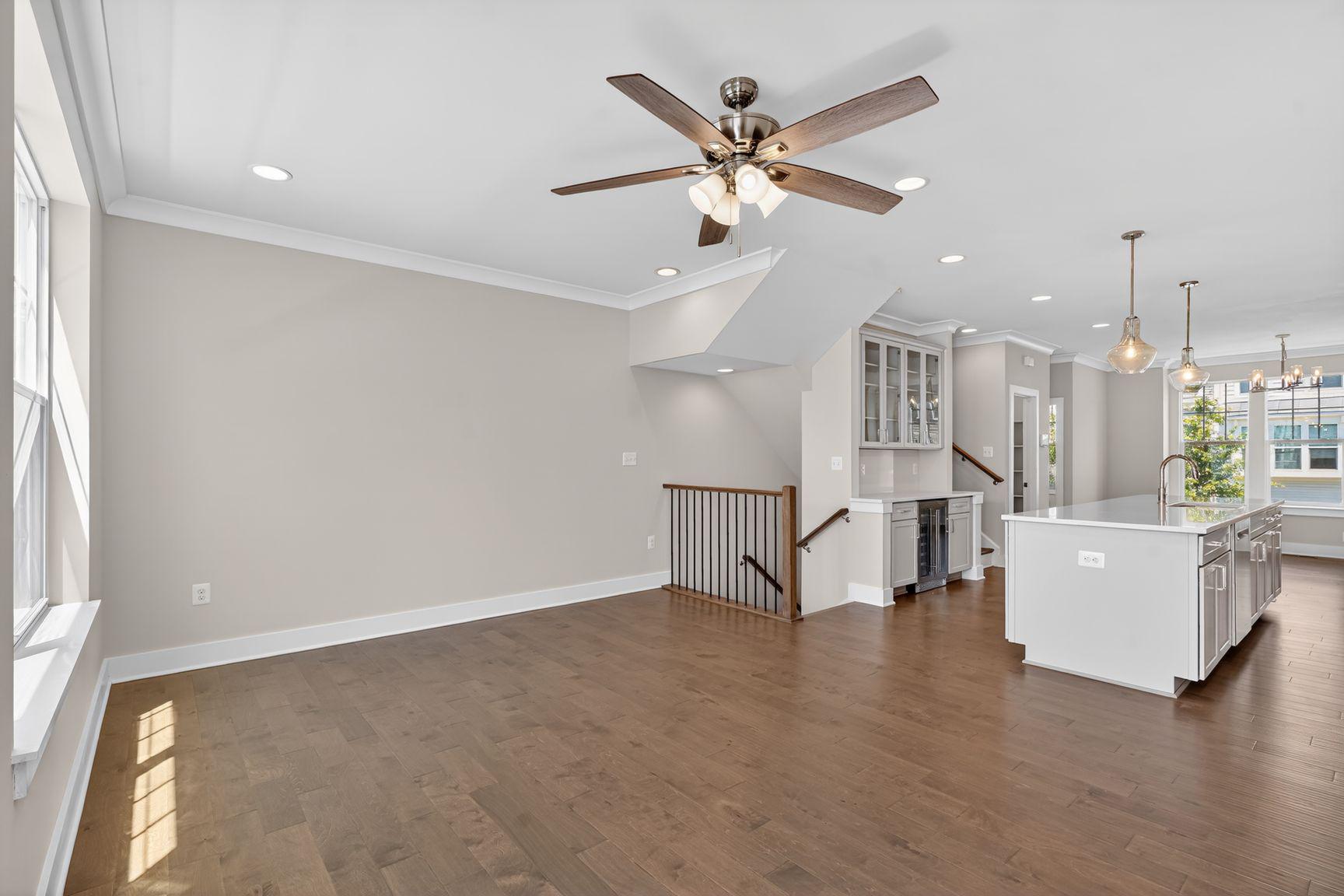 5128 Ridgeview Retreat Drive Chantilly, VA 20151 - Photo 8 of 39 Living Room opens to kitchen