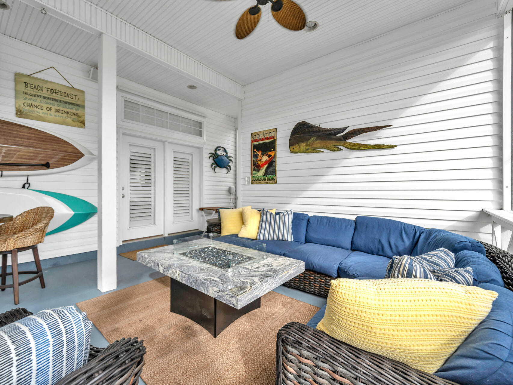 4497 Clipper Cove Destin, FL 32541 - Photo 31 of 44 a living room with furniture and a wooden floor