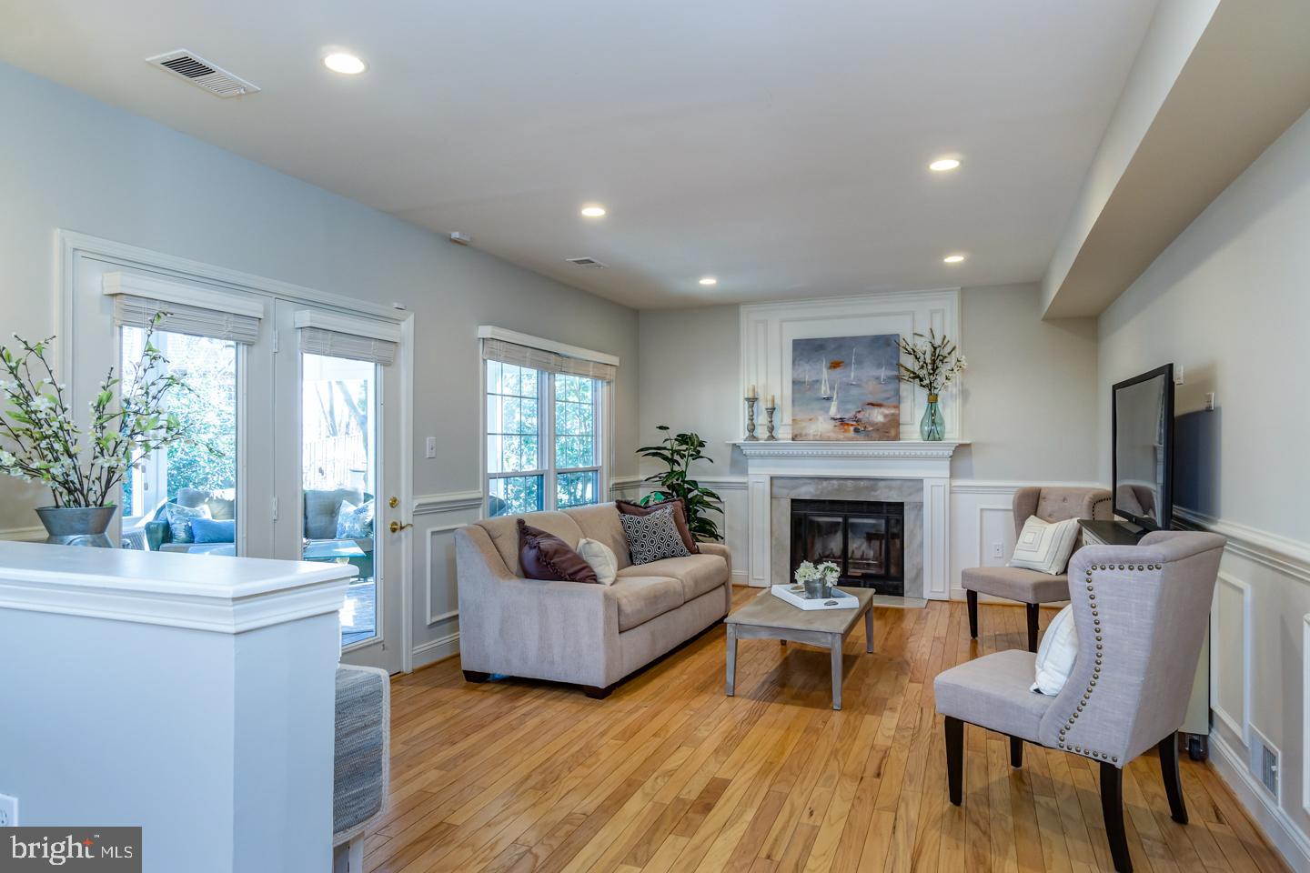 13351 Point Rider Lane Herndon, VA 20171 - Photo 15 of 39 Family room features wood burning fireplace