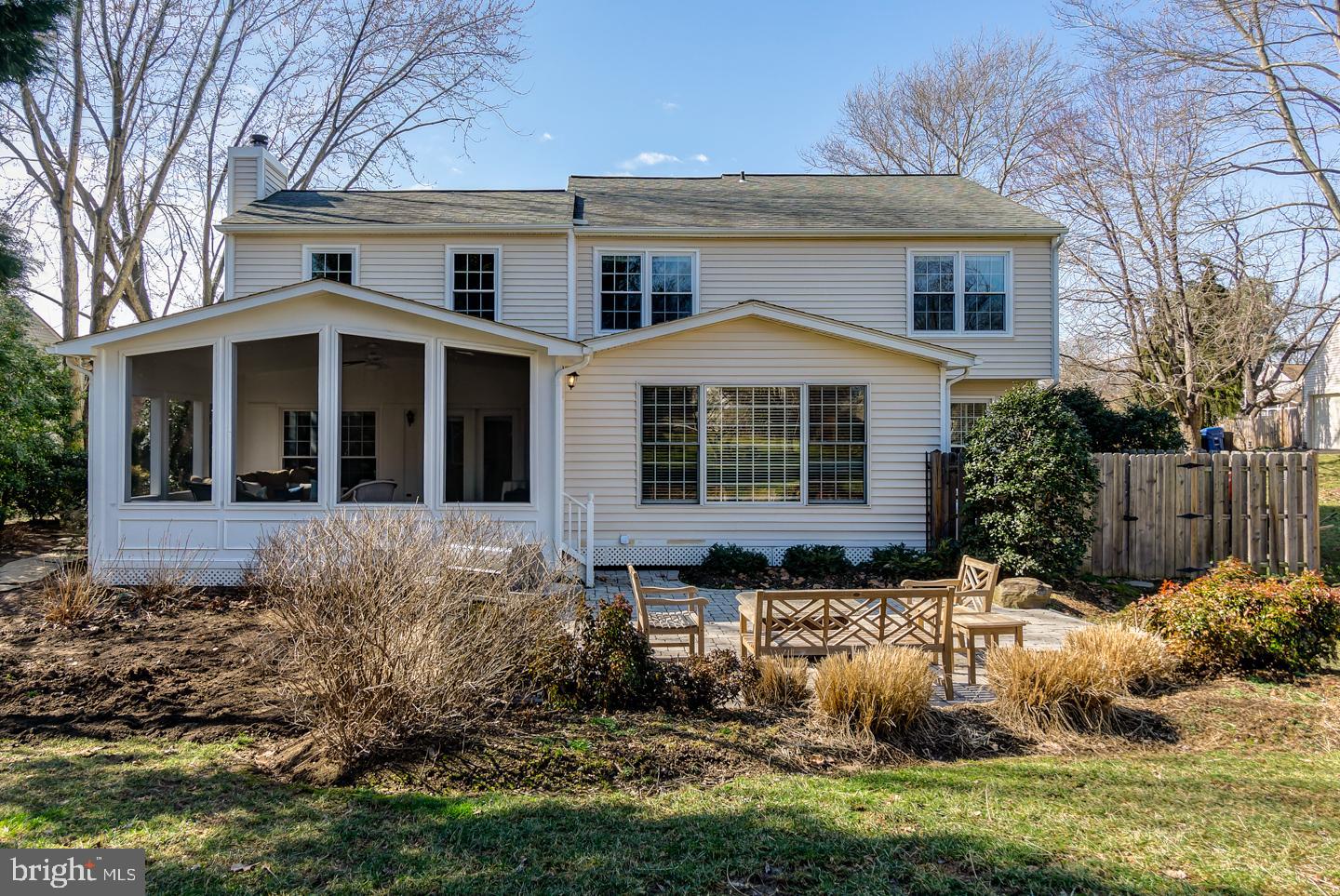 13351 Point Rider Lane Herndon, VA 20171 - Photo 39 of 39 View of house with screened porch and addition