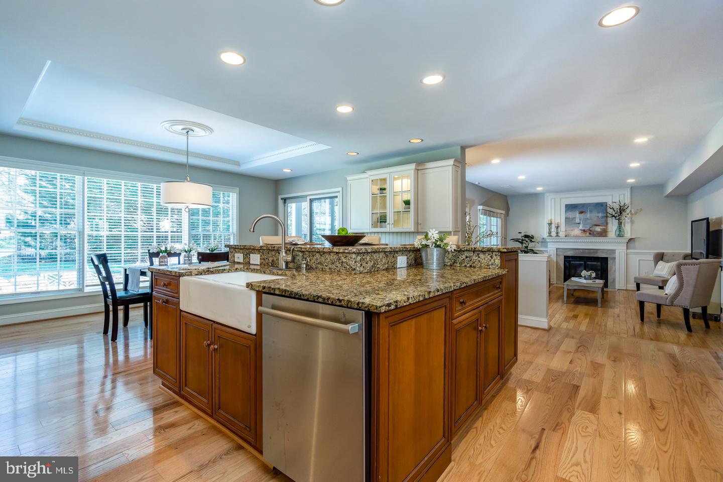 13351 Point Rider Lane Herndon, VA 20171 - Photo 9 of 39 Gorgeous expanded kitchen w/apron sink