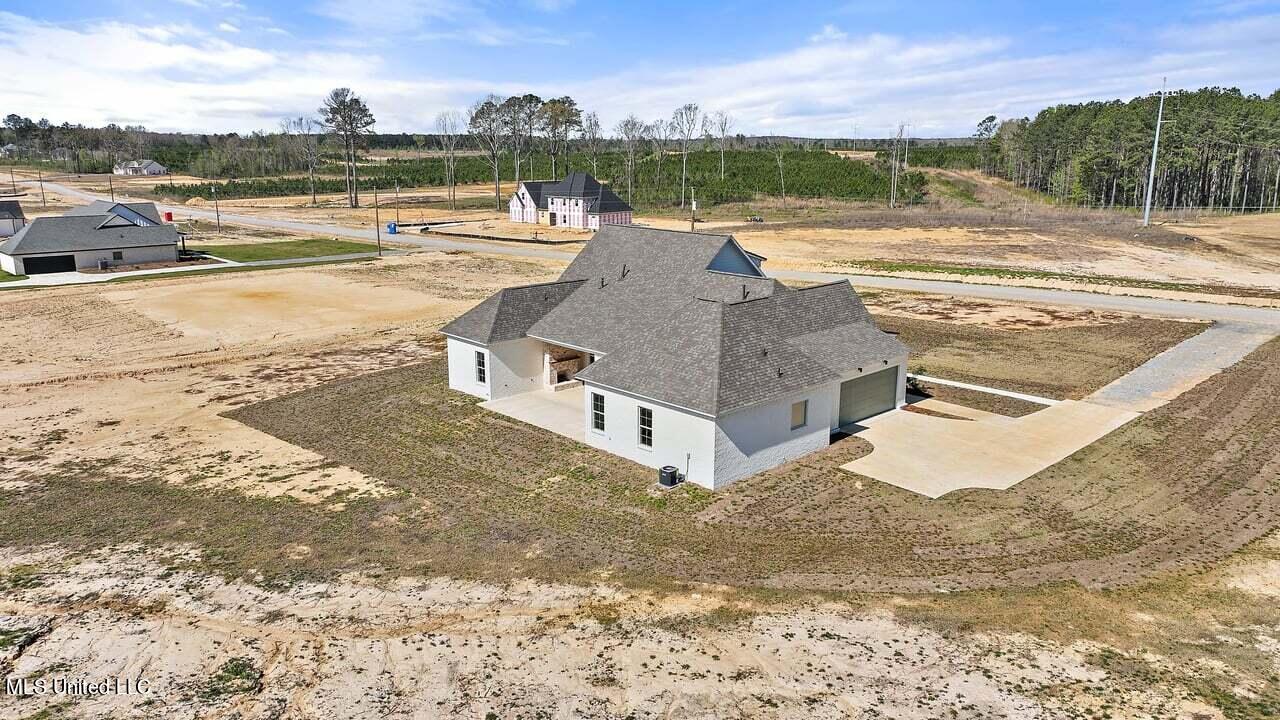 526 Stump Ridge Road Brandon, MS 39047 - Photo 38 of 40 side exterior drone