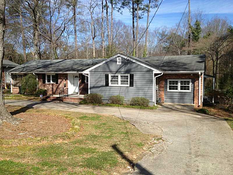 2719 Ashford Road Northeast Atlanta, GA 30319 - Photo 1 of 1 Exterior Front.