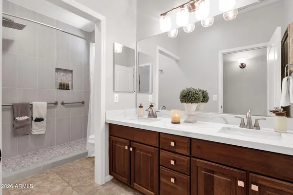 a view of a chairs and table in the patio