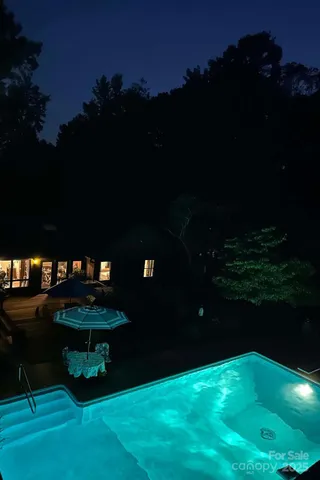 a view of an outdoor space and a yard