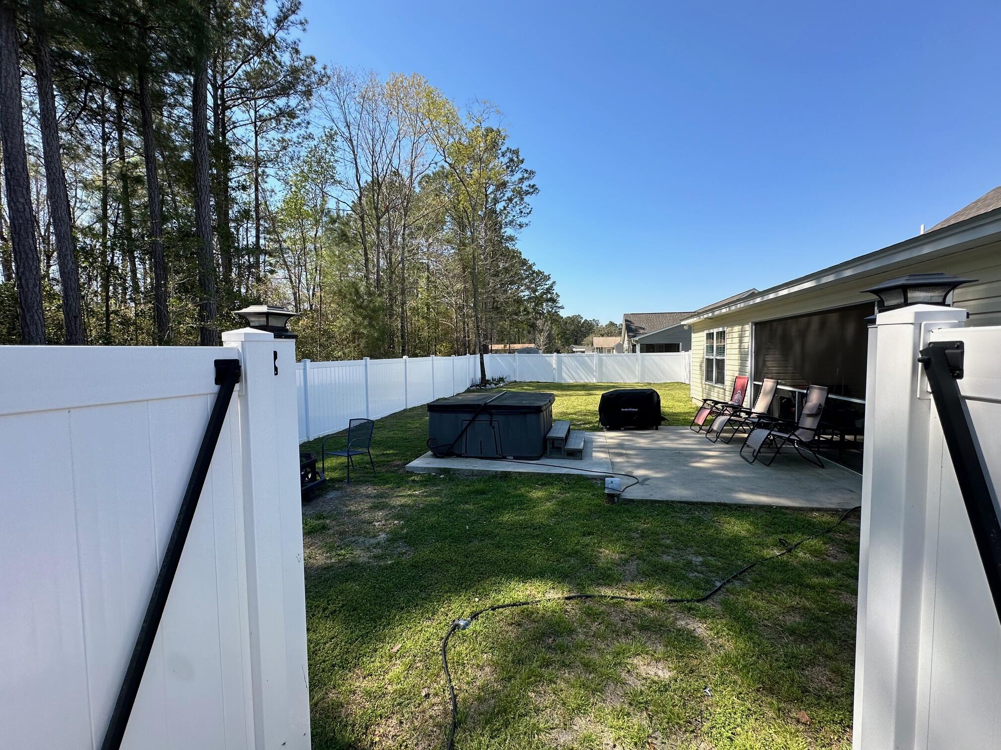 73 Timber Run Drive Georgetown, SC 29440 - Photo 31 of 40 Large Fenced Backyard