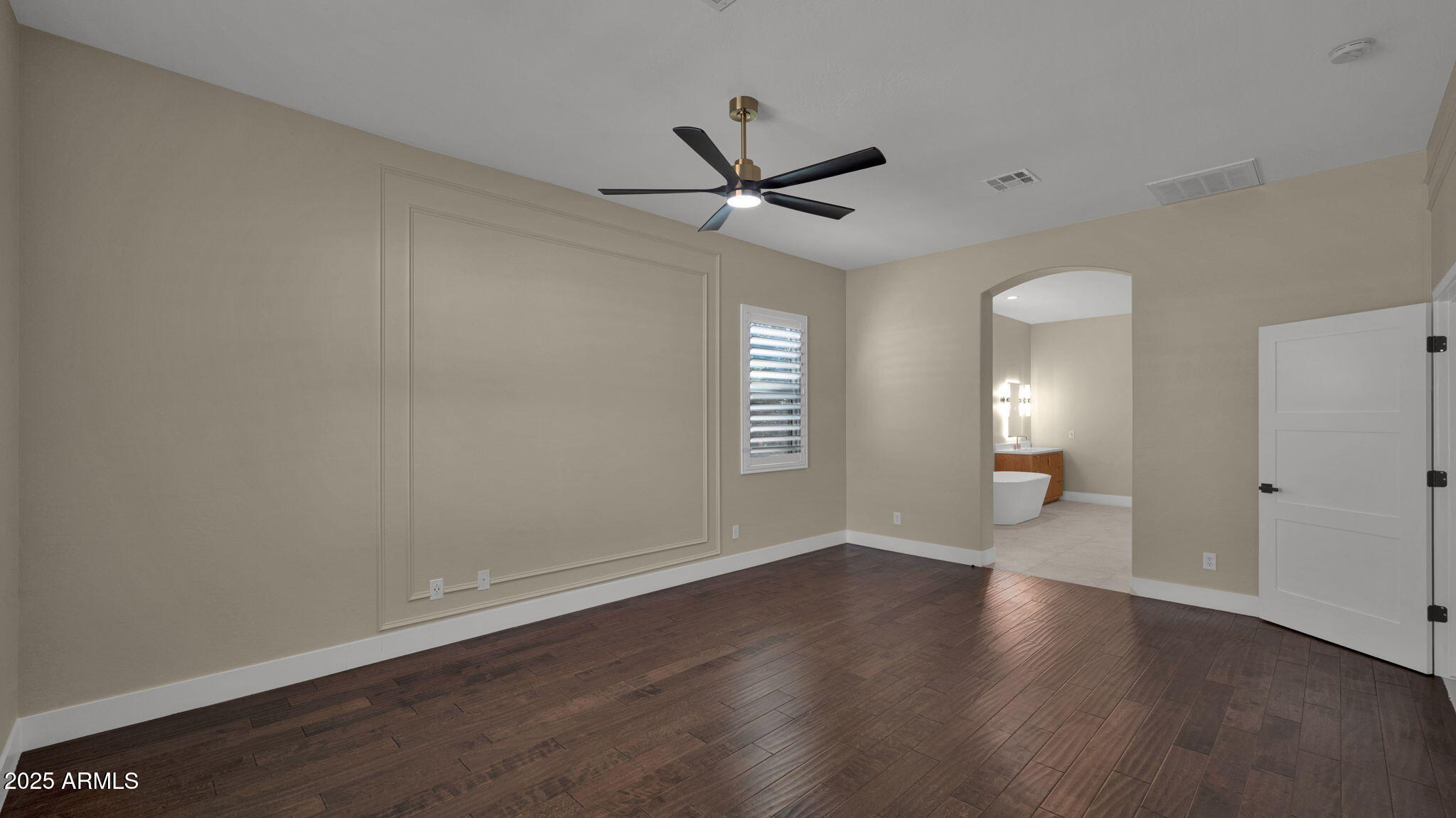 4060 East Canyon Way Chandler, AZ 85249 - Photo 28 of 55 wooden floor in an empty room with a window