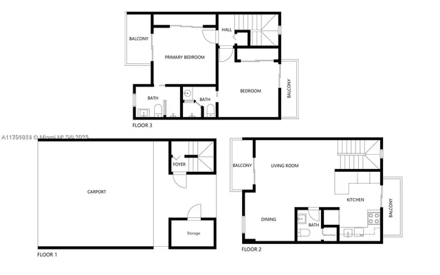 $699,000 | 3097 Bird Avenue, Unit 3097, Miami, FL 33133