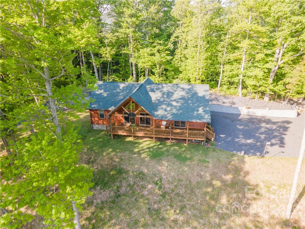 603 Wild Turkey Road Ferguson, NC 28624 - Photo 41 of 46 an aerial view of a house with swimming pool