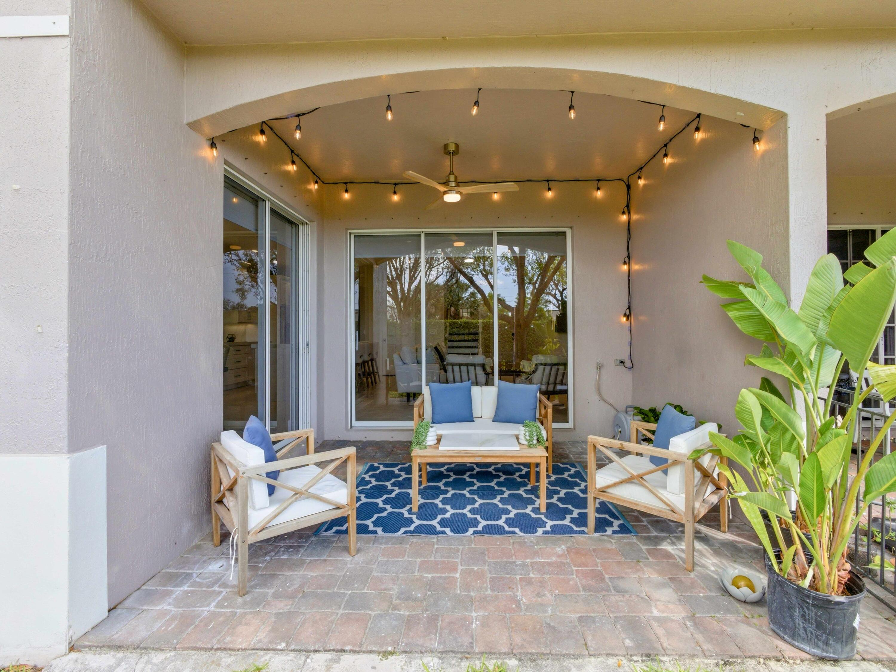 34 Lancaster Road Boynton Beach, FL 33426 - Photo 43 of 57 Rear Covered Patio