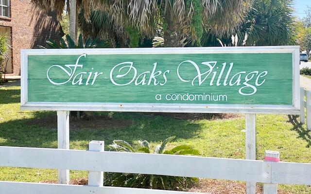 605 Colonial Drive, Unit 5 Fort Walton Beach, FL 32547 - Photo 31 of 31 a view of outdoor with sign board