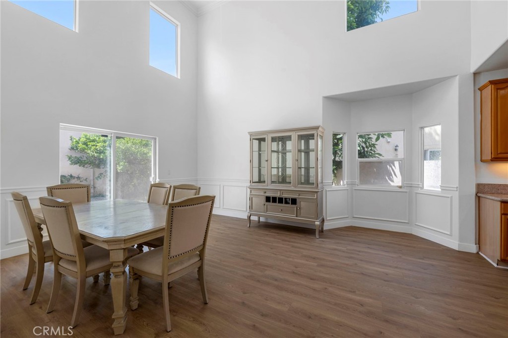 11552 Lower Azusa Road El Monte, CA 91732 - Photo 13 of 41 a dining room with furniture and wooden floor