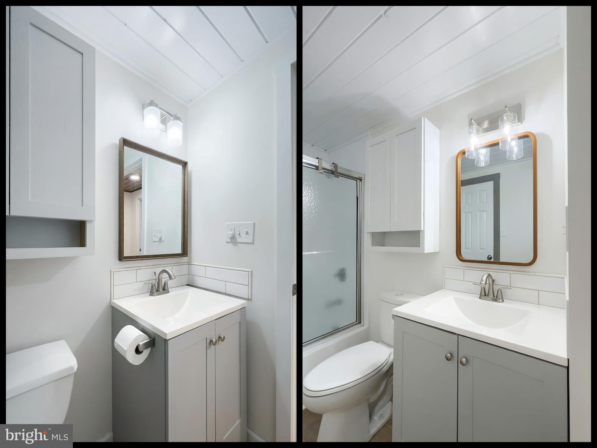 2 Dutton Road New Freedom, PA 17349 - Photo 14 of 39 a bathroom with a toilet sink and mirror