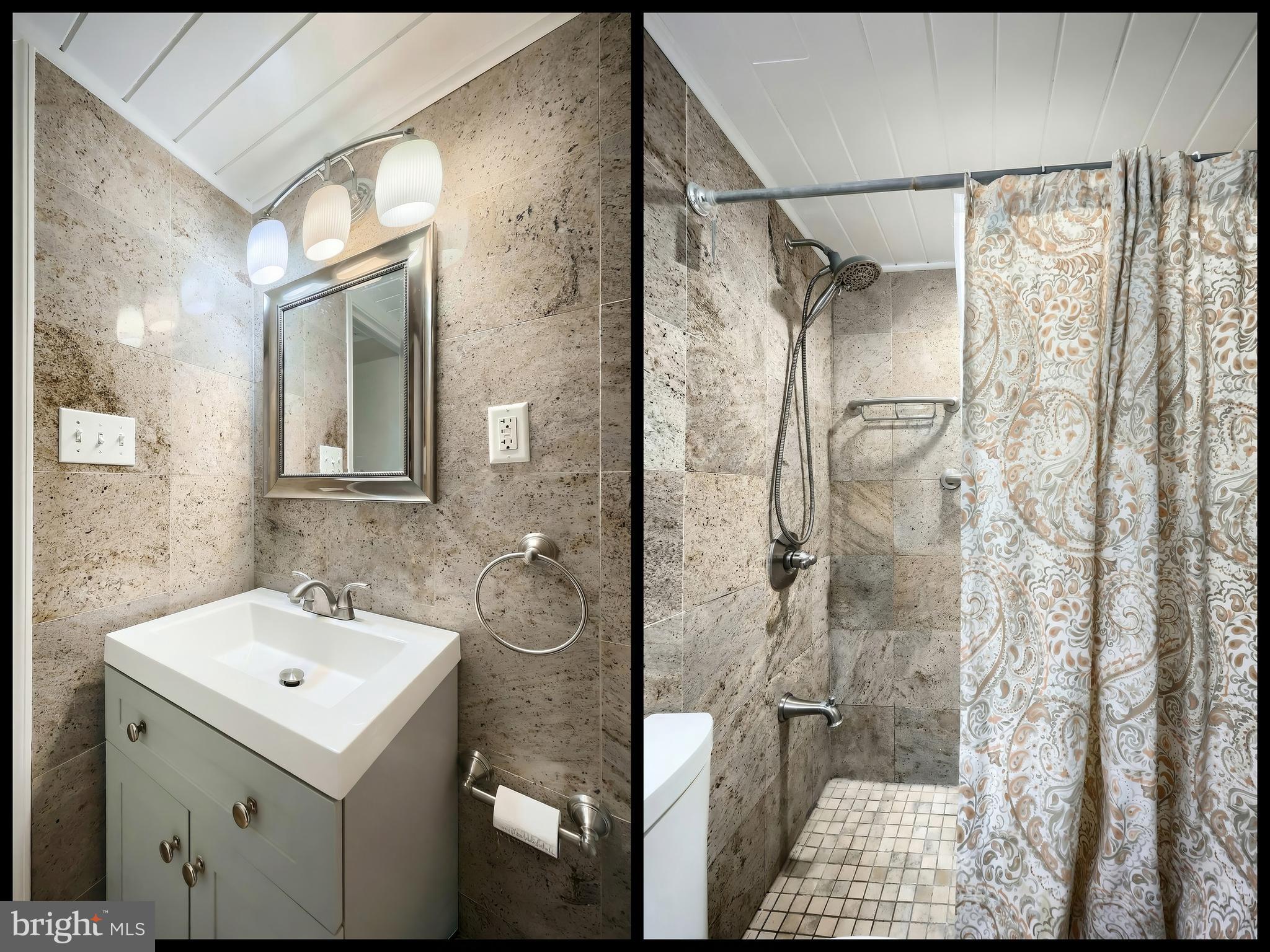 2 Dutton Road New Freedom, PA 17349 - Photo 25 of 39 a bathroom with a sink mirror and shower